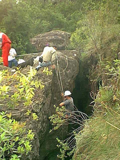 Descendiendo en la grieta