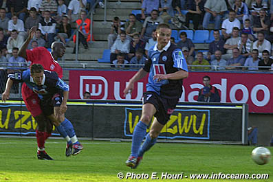 Le Tallec w barwach Le Havre w towarzyskim meczu przeciwko... Liverpoolowi. 19.07.2002. Ale i tak The Reds wygrali 1:0 :-)
