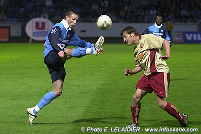 "French wonderkid" w meczu z Lens (przegranym 1-3). 20.05.2003.