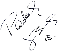 autograf Berger'a