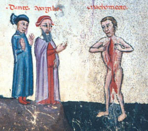 The Heretic & Satanist Mohammed receiving his just desserts from his god and master, Satan