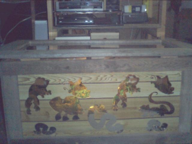 coffee table front view