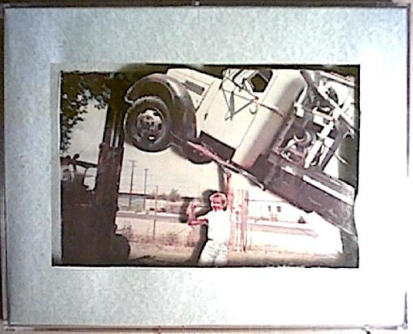 My Sis with Truck