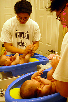 Bath time!