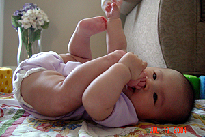 Tasty toes!