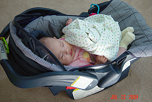 Napping after a trip out