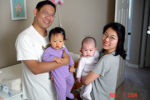 Don and Karen with Kelly and Baby K