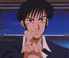Nicholas D. Wolfwood - Vash's partner in crime (well....er.....no serious crime.....well Wolfwood does kill some people but.....hmmm.....nevermind) - Wolfwood is still quite SEXY for an anime guy! haha! tell me it's not just me who believes this!