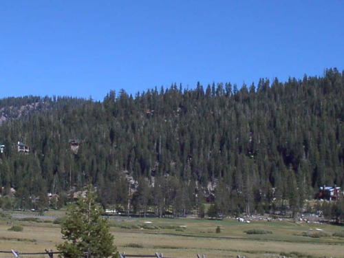 Squaw Peak Ski Resort in CA.