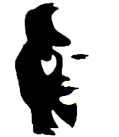 Is this a Womans face or a Sax Player?