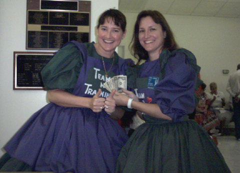 Robin and Me and Half-n-Half cash!