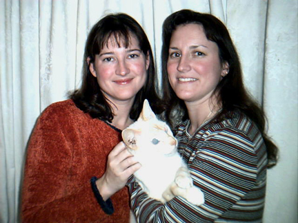 Robin and me with Mr. Jones