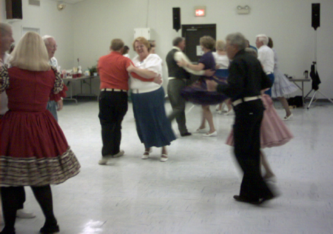 Some square dancers from our club