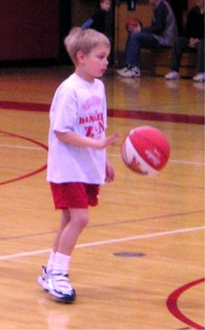 Jeffery at basketball