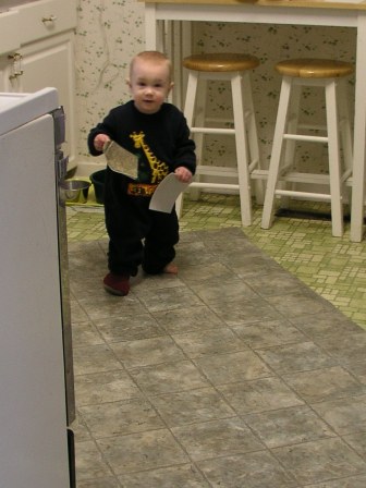 Helping Mommy select a floor