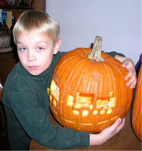 Jeffery's train O'lantern