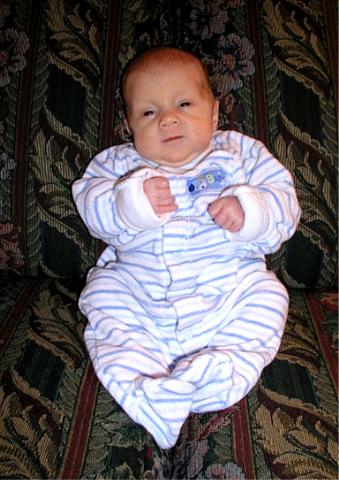 Thomas at two months