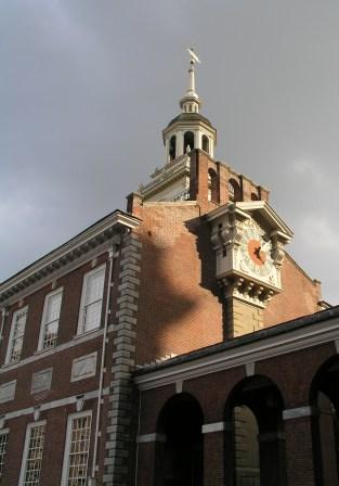 Independence Hall Clock