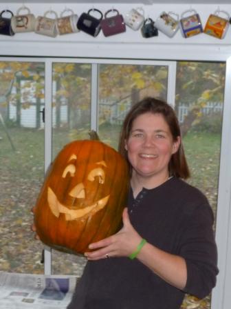 Thomas's pumpkin finished