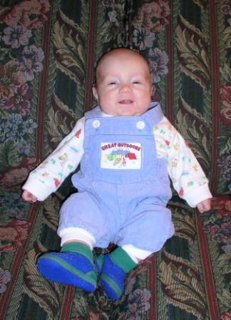 Thomas three months old