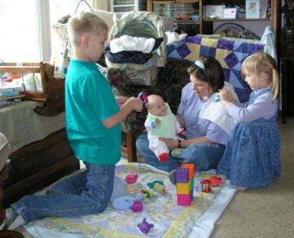 Playtime with Thomas