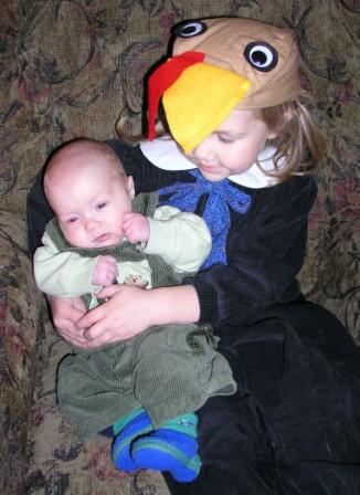 Thomas and Bethan on Thanksgiving