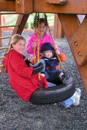 Fun at the neighborhood park