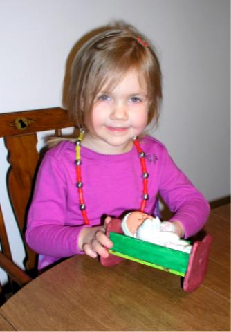 Bethan with Woodard birthday gifts