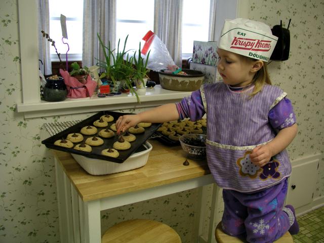 Laura's baking assistant