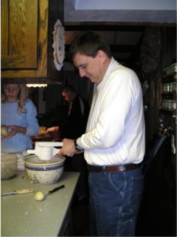 Ron rices for potato dumplings (and sauerbraten)