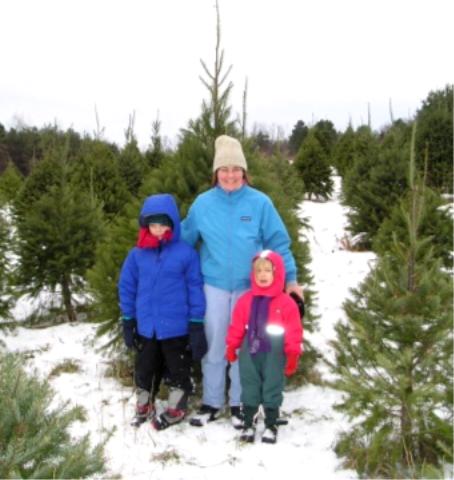 Our tree before the cut