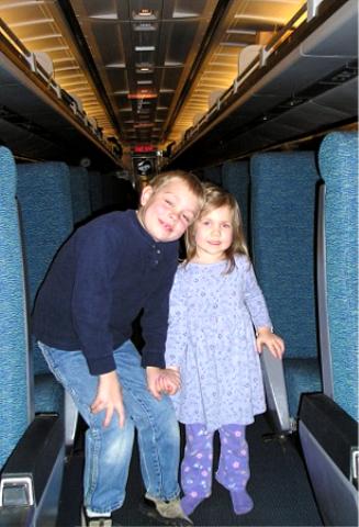 Train travelers