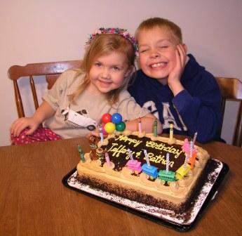 Bethan and Jeffery celebrate their birthdays