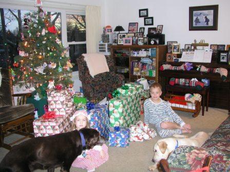 Christmas morning