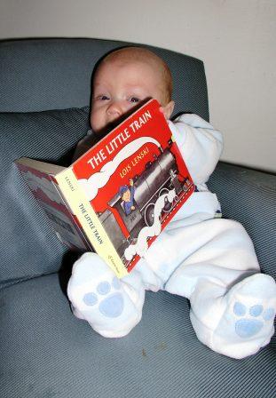 Thomas reads