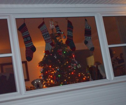 And the stockings were hung....