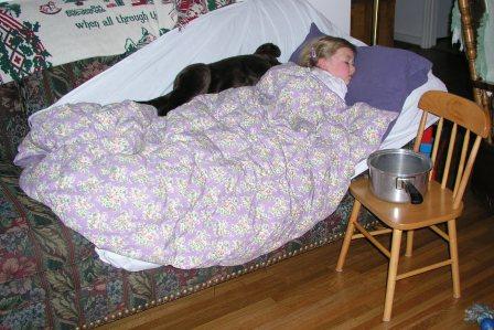 We all got sick BEFORE Christmas arrived
