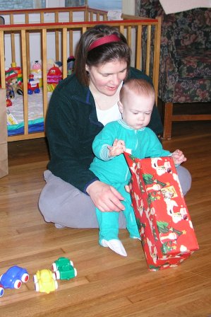 Thomas enjoys Christmas