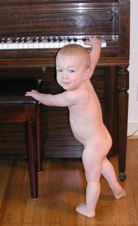 Birthday suit solo
