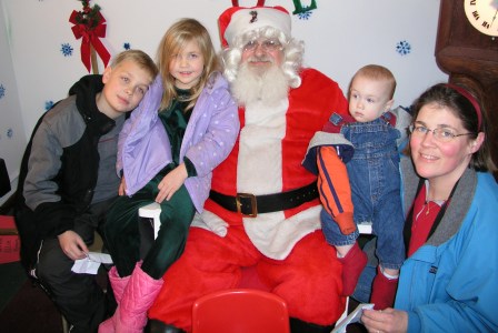 A visit with Santa
