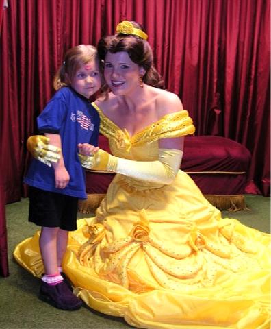 A kiss on Belle's nose