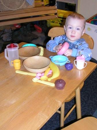 Thomas discovers fake food