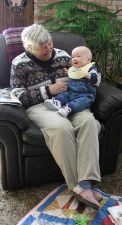 Giggling with Grandma