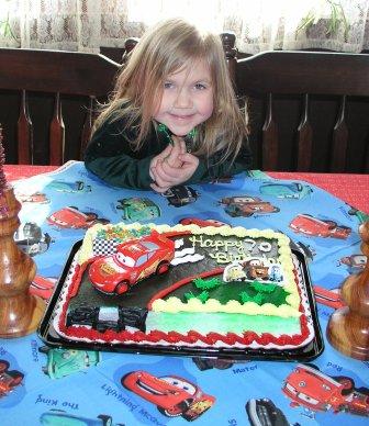 Cake for Grandpa's birthday