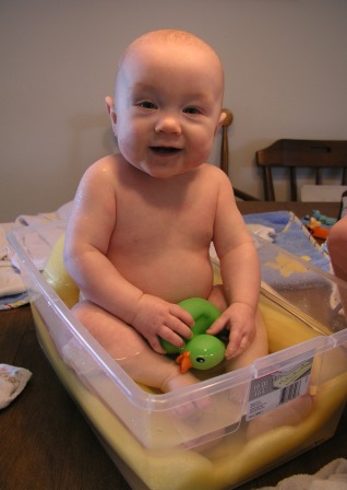 Someone looks like Daddy!