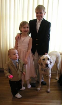 Dressed for Easter Sunday 