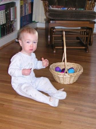 Checking out the goodies