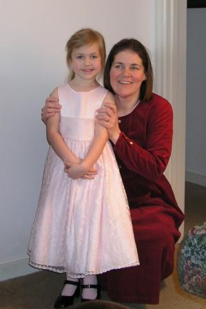 Bethan and Mommy
