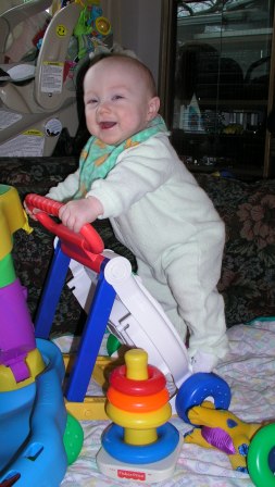 Thomas pulls himself up!