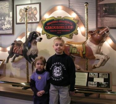 A visit to the Herschell Carousel Factory Museum